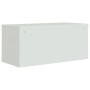 Aktenschrank aus hellgrauem Stahl 90x40x40 cm von vidaXL, Aktenschränke - Ref: Foro24-339717, Preis: 124,71 €, Rabatt: %