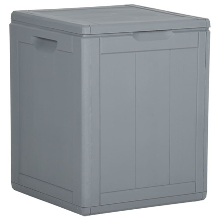 90L PP rattangraue Gartenaufbewahrungsbox von vidaXL, Aufbewahrungsboxen für den Außenbereich - Ref: Foro24-151233, Preis: 58...