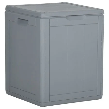 90L PP rattangraue Gartenaufbewahrungsbox von vidaXL, Aufbewahrungsboxen für den Außenbereich - Ref: Foro24-151233, Preis: 60...