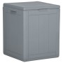 90L PP rattangraue Gartenaufbewahrungsbox von vidaXL, Aufbewahrungsboxen für den Außenbereich - Ref: Foro24-151233, Preis: 58...