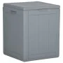 90L PP rattangraue Gartenaufbewahrungsbox von vidaXL, Aufbewahrungsboxen für den Außenbereich - Ref: Foro24-151233, Preis: 60...