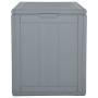 90L PP rattangraue Gartenaufbewahrungsbox von vidaXL, Aufbewahrungsboxen für den Außenbereich - Ref: Foro24-151233, Preis: 58...