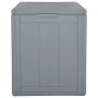 Garden storage box 90L grey rattan PP by vidaXL, Outdoor storage boxes - Ref: Foro24-151233, Price: 60,04 €, Discount: %
