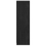 Estantería/divisor de espacios madera pino negro 36x33x110 cm