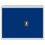 Light gray and blue steel filing cabinet 90x40x70 cm by vidaXL, Filing cabinets - Ref: Foro24-339726, Price: 150,27 €, Discou...