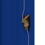Armario archivador de acero gris claro y azul 90x40x70 cm de vidaXL, Armarios archivadores - Ref: Foro24-339726, Precio: 152,...