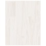 Mueble de TV de madera maciza de pino blanco 70x33x42 cm