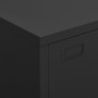 Industrieller Aufbewahrungskoffer aus schwarzem Metall, 75 x 40 x 115 cm von vidaXL, Aufbewahrungskisten - Ref: Foro24-339628...