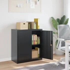 Anthracite gray steel filing cabinet 79x40x90 cm by vidaXL, Filing cabinets - Ref: Foro24-339735, Price: 149,44 €, Discount: %