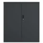 Anthracite gray steel filing cabinet 79x40x90 cm by vidaXL, Filing cabinets - Ref: Foro24-339735, Price: 149,44 €, Discount: %