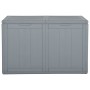 Garten-Aufbewahrungsbox 180 L PP Rattan grau von vidaXL, Aufbewahrungsboxen für den Außenbereich - Ref: Foro24-151234, Preis:...