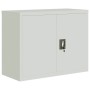 Hellgrauer Aktenschrank aus Stahl, 90 x 40 x 70 cm von vidaXL, Aktenschränke - Ref: Foro24-339721, Preis: 152,30 €, Rabatt: %