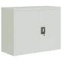 Light gray steel filing cabinet 90x40x70 cm by vidaXL, Filing cabinets - Ref: Foro24-339721, Price: 150,46 €, Discount: %