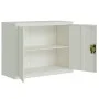 Light gray steel filing cabinet 90x40x70 cm by vidaXL, Filing cabinets - Ref: Foro24-339721, Price: 150,46 €, Discount: %