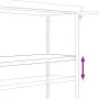Light gray steel filing cabinet 90x40x70 cm by vidaXL, Filing cabinets - Ref: Foro24-339721, Price: 150,46 €, Discount: %
