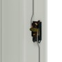 Hellgrauer Aktenschrank aus Stahl, 90 x 40 x 70 cm von vidaXL, Aktenschränke - Ref: Foro24-339721, Preis: 152,30 €, Rabatt: %