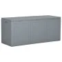 Garden storage box 270 L PP rattan gray by vidaXL, Outdoor storage boxes - Ref: Foro24-151235, Price: 100,09 €, Discount: %