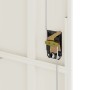 Aktenschrank aus weißem Stahl 90x40x200 cm von vidaXL, Aktenschränke - Ref: Foro24-339760, Preis: 447,46 €, Rabatt: %