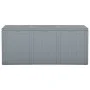 Garden storage box 270 L PP rattan gray by vidaXL, Outdoor storage boxes - Ref: Foro24-151235, Price: 100,09 €, Discount: %
