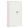 Aktenschrank aus weißem Stahl, 105 x 40 x 180 cm von vidaXL, Aktenschränke - Ref: Foro24-339768, Preis: 402,63 €, Rabatt: %