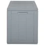 Garden storage box 270 L PP rattan gray by vidaXL, Outdoor storage boxes - Ref: Foro24-151235, Price: 100,09 €, Discount: %