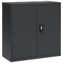 Anthracite gray steel filing cabinet 90x40x90 cm by vidaXL, Filing cabinets - Ref: Foro24-339731, Price: 195,11 €, Discount: %