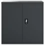 Anthracite gray steel filing cabinet 90x40x90 cm by vidaXL, Filing cabinets - Ref: Foro24-339731, Price: 195,11 €, Discount: %