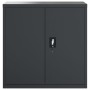 Anthrazitgrauer Aktenschrank aus Stahl 90x40x90 cm von vidaXL, Aktenschränke - Ref: Foro24-339731, Preis: 206,89 €, Rabatt: %