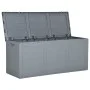 Garden storage box 270 L PP rattan gray by vidaXL, Outdoor storage boxes - Ref: Foro24-151235, Price: 100,09 €, Discount: %