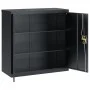 Anthracite gray steel filing cabinet 90x40x90 cm by vidaXL, Filing cabinets - Ref: Foro24-339731, Price: 195,11 €, Discount: %