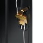 Anthrazitgrauer Aktenschrank aus Stahl 90x40x90 cm von vidaXL, Aktenschränke - Ref: Foro24-339731, Preis: 206,89 €, Rabatt: %