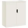 Armario archivador de acero blanco 79x40x90 cm de vidaXL, Armarios archivadores - Ref: Foro24-339732, Precio: 138,19 €, Descu...