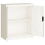 Armario archivador de acero blanco 79x40x90 cm de vidaXL, Armarios archivadores - Ref: Foro24-339732, Precio: 138,19 €, Descu...