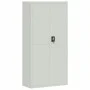 Armario archivador de acero gris claro 90x40x180 cm de vidaXL, Armarios archivadores - Ref: Foro24-339753, Precio: 363,18 €, ...