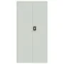 Armario archivador de acero gris claro 90x40x180 cm de vidaXL, Armarios archivadores - Ref: Foro24-339753, Precio: 363,18 €, ...