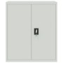 Hellgrauer Aktenschrank aus Stahl, 90 x 40 x 105 cm von vidaXL, Aktenschränke - Ref: Foro24-339737, Preis: 206,75 €, Rabatt: %