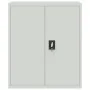 Hellgrauer Aktenschrank aus Stahl, 90 x 40 x 105 cm von vidaXL, Aktenschränke - Ref: Foro24-339737, Preis: 210,58 €, Rabatt: %