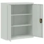 Armario archivador de acero gris claro 90x40x105 cm de vidaXL, Armarios archivadores - Ref: Foro24-339737, Precio: 210,58 €, ...