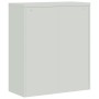 Hellgrauer Aktenschrank aus Stahl, 90 x 40 x 105 cm von vidaXL, Aktenschränke - Ref: Foro24-339737, Preis: 206,75 €, Rabatt: %