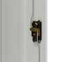 Hellgrauer Aktenschrank aus Stahl, 90 x 40 x 105 cm von vidaXL, Aktenschränke - Ref: Foro24-339737, Preis: 206,75 €, Rabatt: %