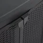 Garden storage cabinet PP rattan black 65x45x88 cm by vidaXL, Lockers and storage cabinets - Ref: Foro24-151236, Price: 168,7...