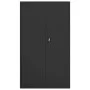 Schwarzer Stahlschrank 105x40x180 cm von vidaXL, Aktenschränke - Ref: Foro24-339770, Preis: 329,33 €, Rabatt: %
