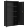 Armario archivador de acero negro 105x40x180 cm de vidaXL, Armarios archivadores - Ref: Foro24-339770, Precio: 334,98 €, Desc...
