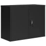 Black steel filing cabinet 90x40x70 cm by vidaXL, Filing cabinets - Ref: Foro24-339722, Price: 170,34 €, Discount: %