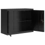 Black steel filing cabinet 90x40x70 cm by vidaXL, Filing cabinets - Ref: Foro24-339722, Price: 170,34 €, Discount: %