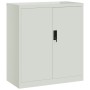 Hellgrauer Aktenschrank aus Stahl, 79 x 40 x 90 cm von vidaXL, Aktenschränke - Ref: Foro24-339733, Preis: 128,43 €, Rabatt: %