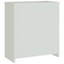 Hellgrauer Aktenschrank aus Stahl, 79 x 40 x 90 cm von vidaXL, Aktenschränke - Ref: Foro24-339733, Preis: 128,43 €, Rabatt: %