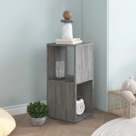 Concrete gray chipboard swivel cabinet 34.5x34.5x75.5 cm by vidaXL, Bookcases and shelves - Ref: Foro24-339559, Price: 54,86 ...