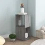 Concrete gray chipboard swivel cabinet 34.5x34.5x75.5 cm by vidaXL, Bookcases and shelves - Ref: Foro24-339559, Price: 54,86 ...