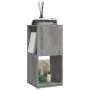 Concrete gray chipboard swivel cabinet 34.5x34.5x75.5 cm by vidaXL, Bookcases and shelves - Ref: Foro24-339559, Price: 54,86 ...
